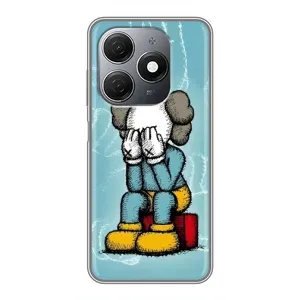 Чехлы для TECNO Spark 20 - Bearbrick Louis Vuitton (PREMIUMPrint) (Плач Bearbrick)