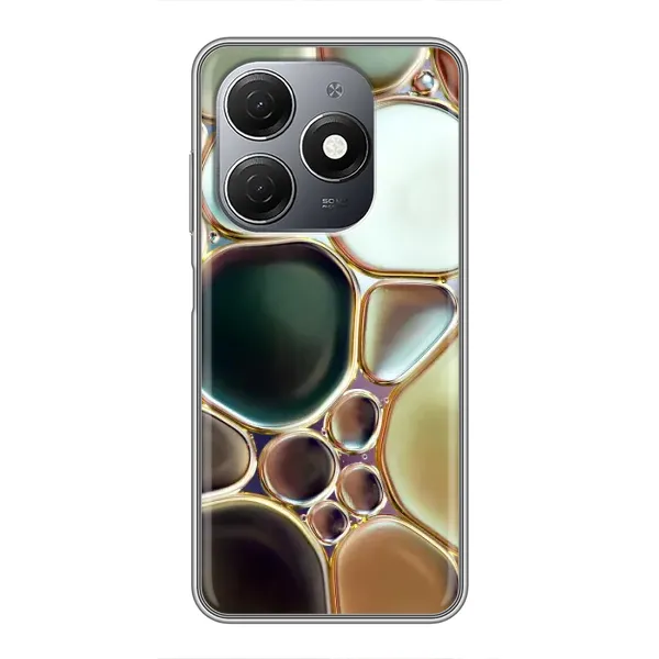Чехол с принтом «Радужный Мрамор» для TECNO Spark 20 Чехол с принтом «Радужный Мрамор» для TECNO Spark 20
