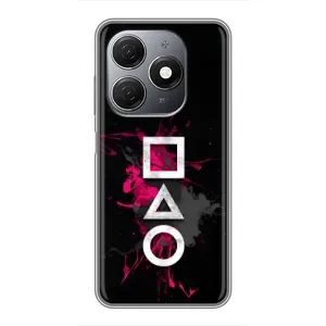 Чохол Гра в кальмара для TECNO Spark 20 (Символи Гра кальмара)