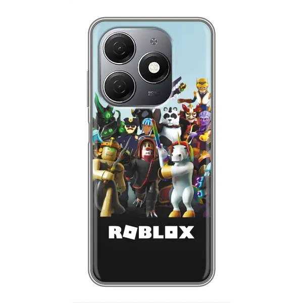 Чехол с принтом «ROBLEX» для TECNO Spark 20