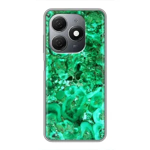 Мраморный чехол на TECNO Spark 20 (VPrint) (Салатный Мрамор)
