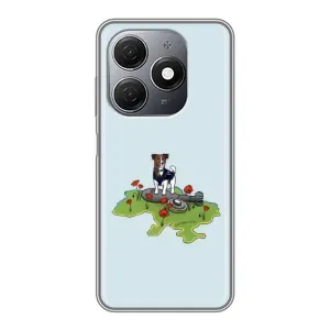Чехлы с картинкой собаки Патрон для TECNO Spark 20 (AlphaPrint) (Сапер Пес)