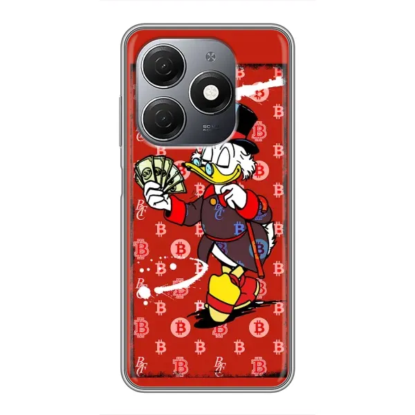 Чехол с принтом «Scrooge MagDag» для TECNO Spark 20
