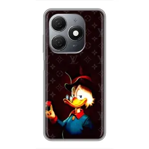 Чехлы для TECNO Spark 20 - Скрудж МакДак Louis Vuitton (PREMIUMPrint) (Скрудж с бриллиантом)