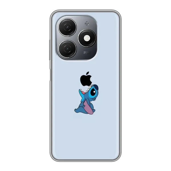 Чехол с принтом «Stitch apple» для TECNO Spark 20