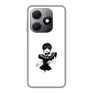 Чехлы Венсдей на TECNO Spark 20 Уэнсдей (AlphaPrint) (танец Уэнздей)