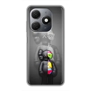Чехлы для TECNO Spark 20 - Bearbrick Louis Vuitton (PREMIUMPrint) (Тело Bearbrick)