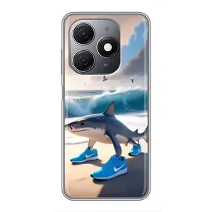 Чехол с мемом Тралалело тралала на TECNO Spark 20