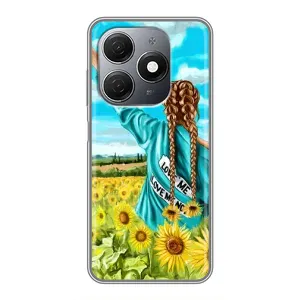 Чехол для Патриота Украины TECNO Spark 20 - (AlphaPrint) (Украиночка)