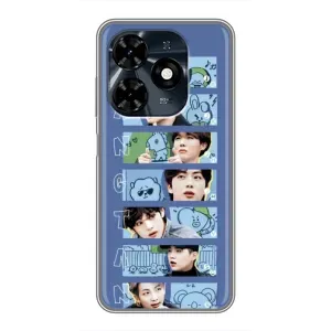 Чехол с принтом «Bangtan» для TECNO Spark 20c