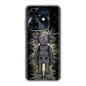 Чохли для TECNO Spark 20c - Bearbrick Louis Vuitton (PREMIUMPrint) (Bearbrick LV)