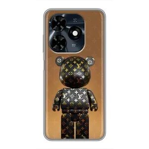 Чехлы для TECNO Spark 20c - Bearbrick Louis Vuitton (PREMIUMPrint)