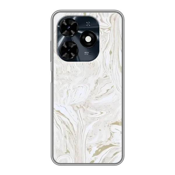Чохол з принтом «Білий мрамор» для TECNO Spark 20c Чохол з принтом «Білий мрамор» для TECNO Spark 20c