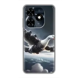 Чохол з принтом «Бомбардіні гусіні» для TECNO Spark 20c