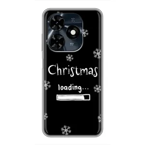 Різдвяні, Святкові Чохли для ТЕКНО Спарк 20с (Christmas loading)