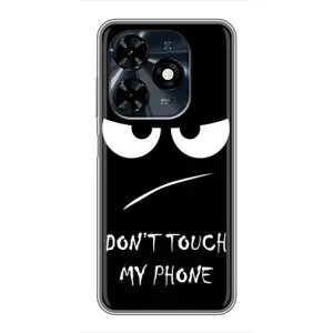 Чехол с принтом «Dont Touch» для TECNO Spark 20c