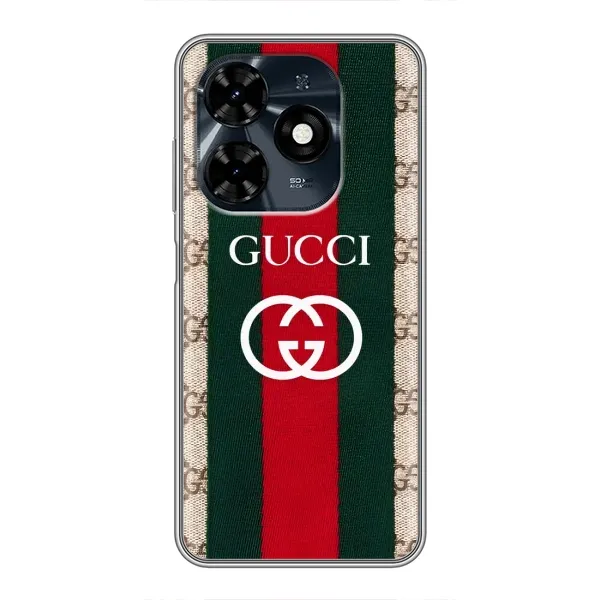 Чохол з принтом «Gucci дизайн» для TECNO Spark 20c