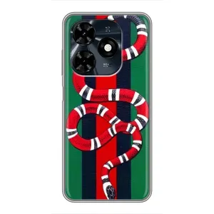 Чохли GUCCI для ТЕКНО Спарк 20с (AlphaPrint) (Gucci змія)