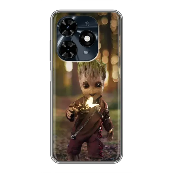 Чохол з принтом «I am Groot» для TECNO Spark 20c Чохол з принтом «I am Groot» для TECNO Spark 20c