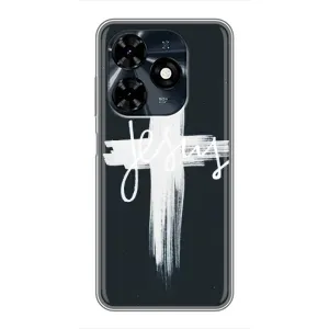 Християнські Чохли для TECNO Spark 20c (AlphaPrint) (Ісус)