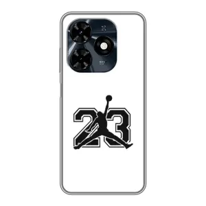 Чохли для TECNO Spark 20c - з картинкою JORDAN (AlphaPrint) (Jordan 23)