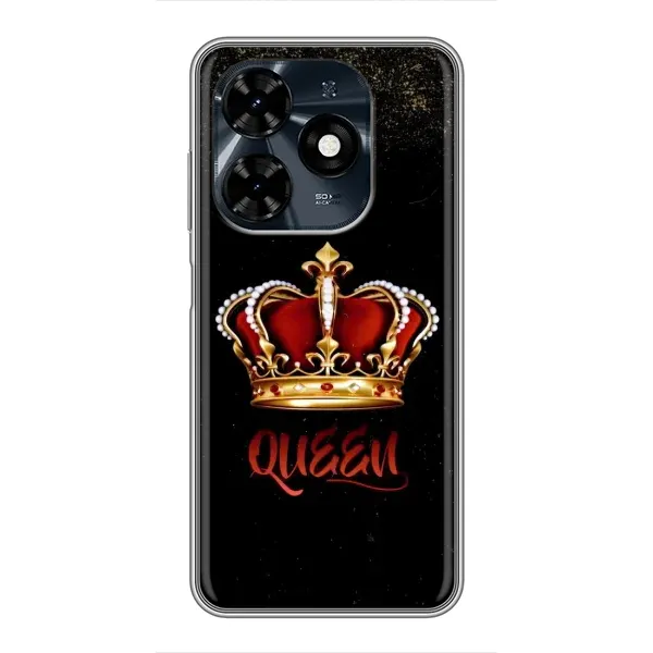 Чохол з принтом «Корона короля» для TECNO Spark 20c Чохол з принтом «Корона короля» для TECNO Spark 20c