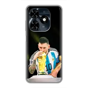 Чохли для TECNO Spark 20c (Leo чемпіон) (AlphaPrint) (Кубок Мессі)