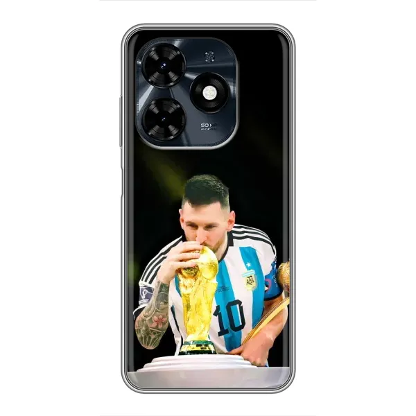 Чохол з принтом «Кубок Мессі» для TECNO Spark 20c Чохол з принтом «Кубок Мессі» для TECNO Spark 20c