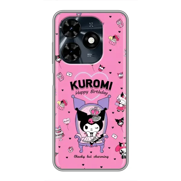 Чохол з принтом «KUROMI» для TECNO Spark 20c