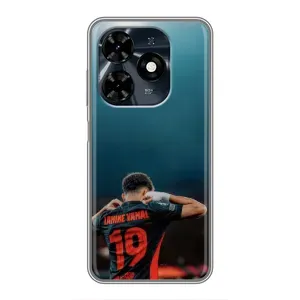 Чохол з принтом «Ламін 19» для TECNO Spark 20c