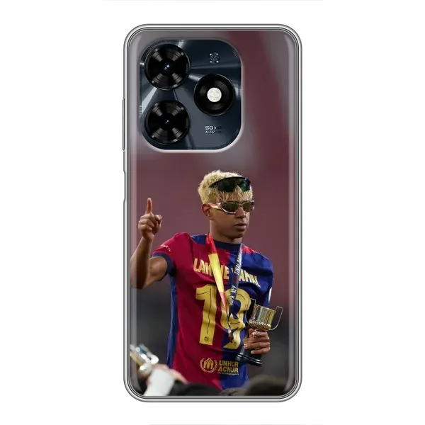 Чохол з принтом «Lamine Yamal» для TECNO Spark 20c Чохол з принтом «Lamine Yamal» для TECNO Spark 20c