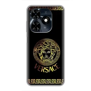 Чохли VERSACE для ТЕКНО Спарк 20с (PREMIUMPrint) (Logo Versace)