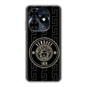 Чохли VERSACE для ТЕКНО Спарк 20с (PREMIUMPrint) (Лого Версаче)