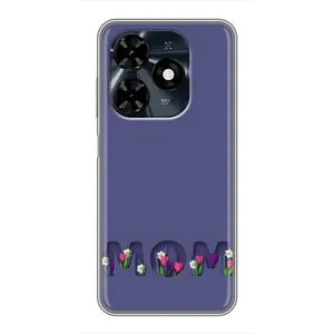 Чохли для мами на TECNO Spark 20c (Мама в квітах)