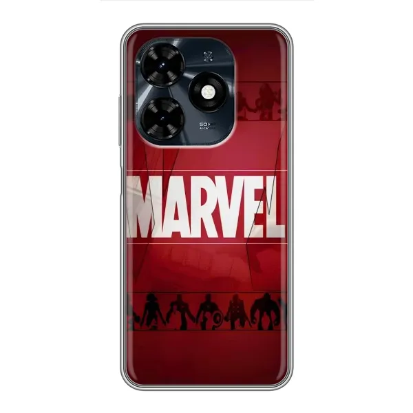 Чохол з принтом «MARVEL» для TECNO Spark 20c Чохол з принтом «MARVEL» для TECNO Spark 20c