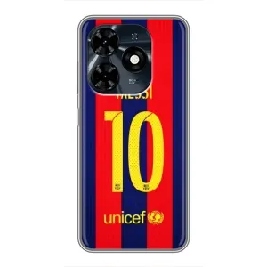Чохли Мессі для TECNO Spark 20c (AlphaPrint) (Messi Barca 10)