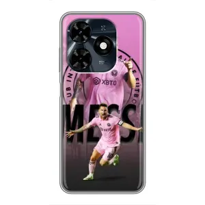 Чохли для ТЕКНО Спарк 20с - Лео Мессі Маямі (Messi Miami)