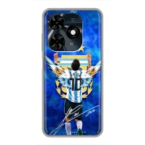 Чохли для TECNO Spark 20c (Leo чемпіон) (AlphaPrint) (Мессі збірна)