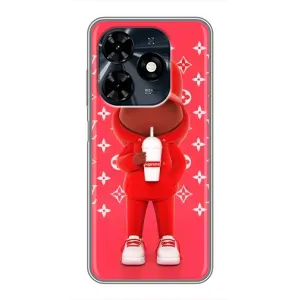 Круті Чохли Луі Віттон для TECNO Spark 20c (AlphaPrint) (Модний стиль)