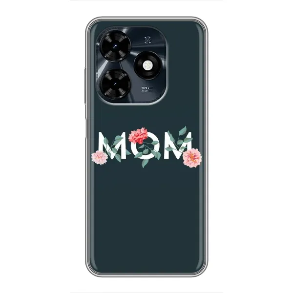 Чохол з принтом «Mom дизайн» для TECNO Spark 20c Чохол з принтом «Mom дизайн» для TECNO Spark 20c