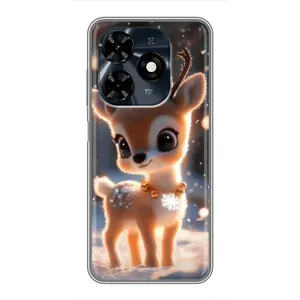 Чохол з принтом «Оленятко» для TECNO Spark 20c