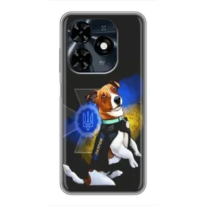 Чохли з картинкою собаки Патрон для TECNO Spark 20c (AlphaPrint) (Патрон собачка)