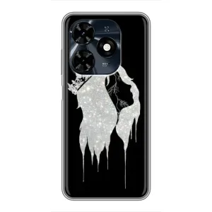 Чохол з Короною ТЕКНО Спарк 20с - (AlphaPrint) (Принцеса)