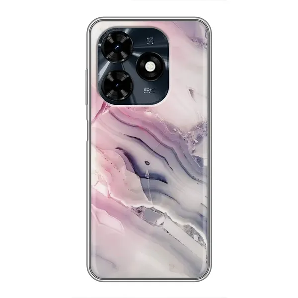 Чохол з принтом «Пурпурний Мрамор» для TECNO Spark 20c Чохол з принтом «Пурпурний Мрамор» для TECNO Spark 20c