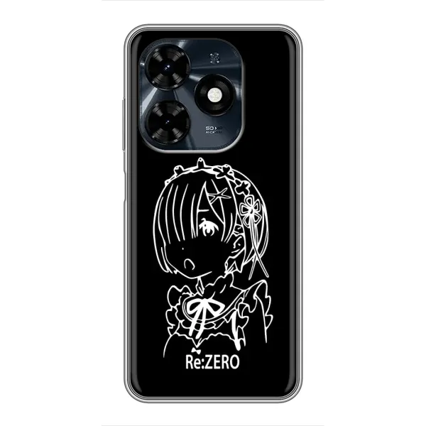 Чехол с принтом «Re: Zero» для TECNO Spark 20c