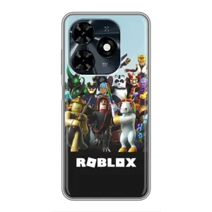 Чохли з топовими принтами для ТЕКНО Спарк 20с (ROBLEX)