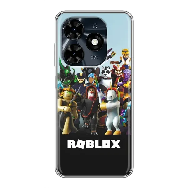 Чохол з принтом «ROBLEX» для TECNO Spark 20c