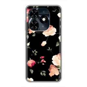 Чехол с принтом «Розочки» для TECNO Spark 20c