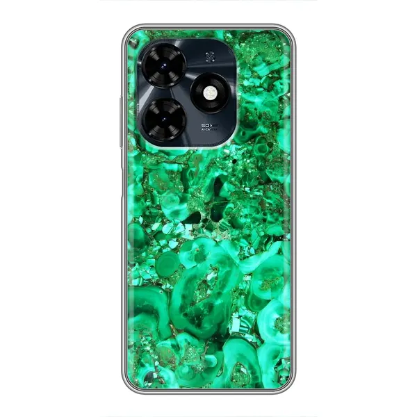 Чохол з принтом «Салатовий Мрамор» для TECNO Spark 20c Чохол з принтом «Салатовий Мрамор» для TECNO Spark 20c