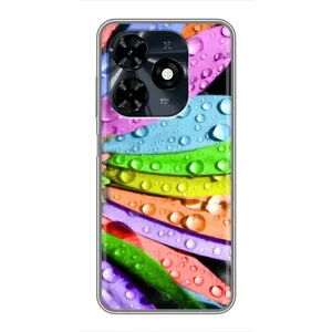 Чехлы (ART) Цветы на TECNO Spark 20c (VPrint) (Семиквітка)